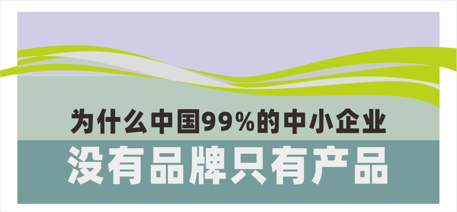 为什么中国99%的中小企业没有品牌，只有产品