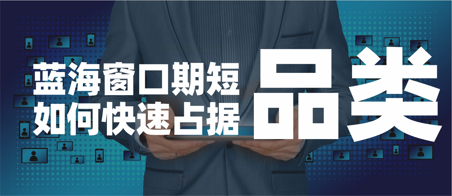蓝海窗口只有18个月，如何快速成为品类第一？